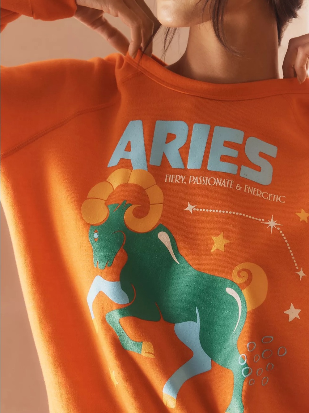 The Carolita Zodiac Sweatshirt (Aries Edition)